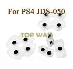 2sets For Sony Playstation 4 PS4 Controller JDS 050 JDM-055 Conductive Silicone Rubber Pads for PS4 L2 R2 Buttons