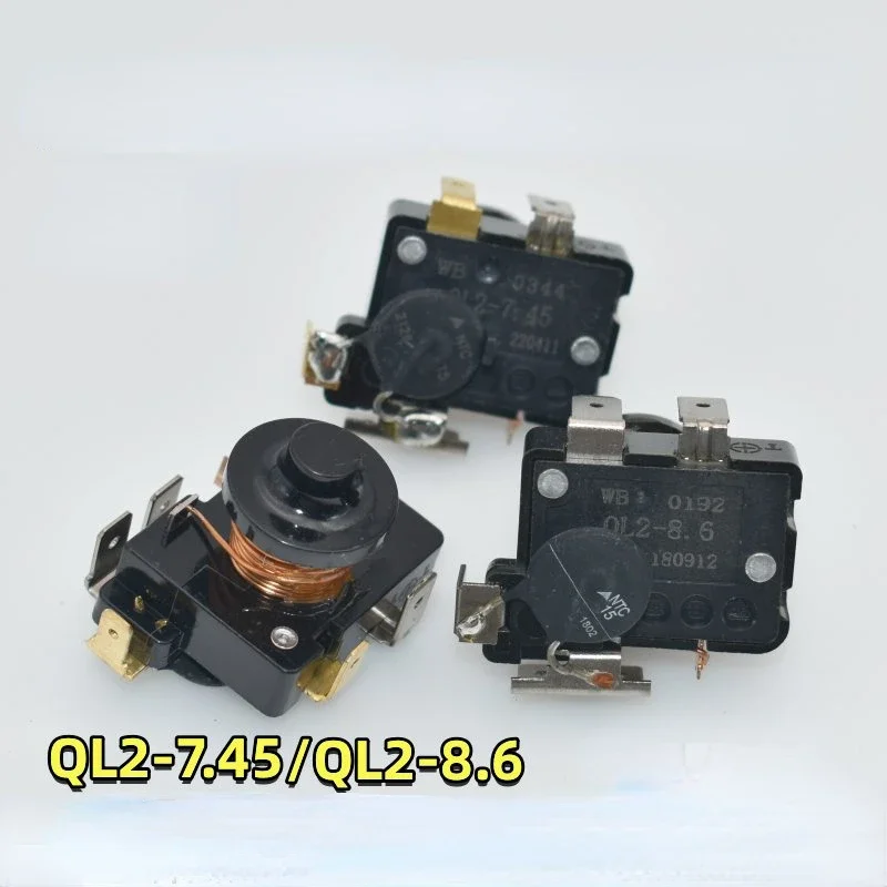 1pcs Refrigerator freezer compressor hammer starter QL2-6.10 QL2-7.45 QL2-8.6 with double capacitor 5 inserts