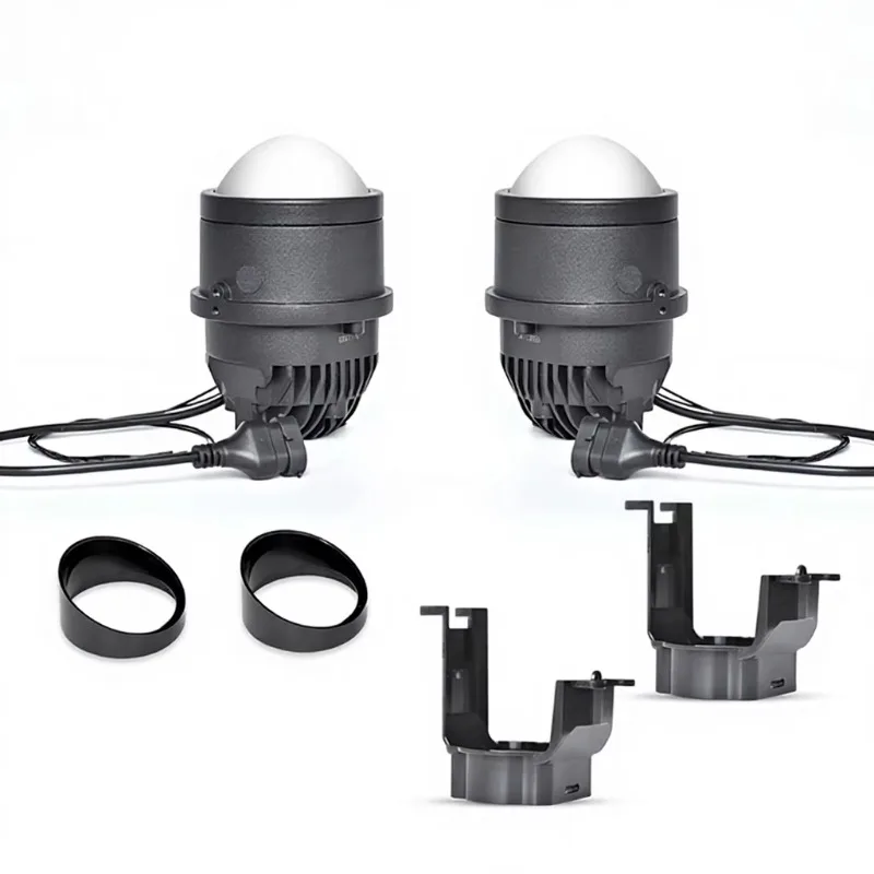New Factory Price X5 Aluminum Led Fog Lights 3.0 Inch Bi Led Projector Lens 55W 12000lm IP67 Waterproof High Quality Car
