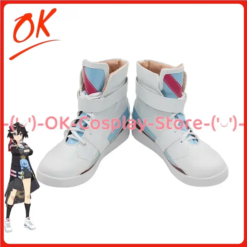 

[Индивидуальные] Game Pretty Derby Katsuragi Ace Обувь для косплея Аниме Опора для ролевых игр Хэллоуин Карнавал Праздничная вечеринка Сапоги из искусственной кожи