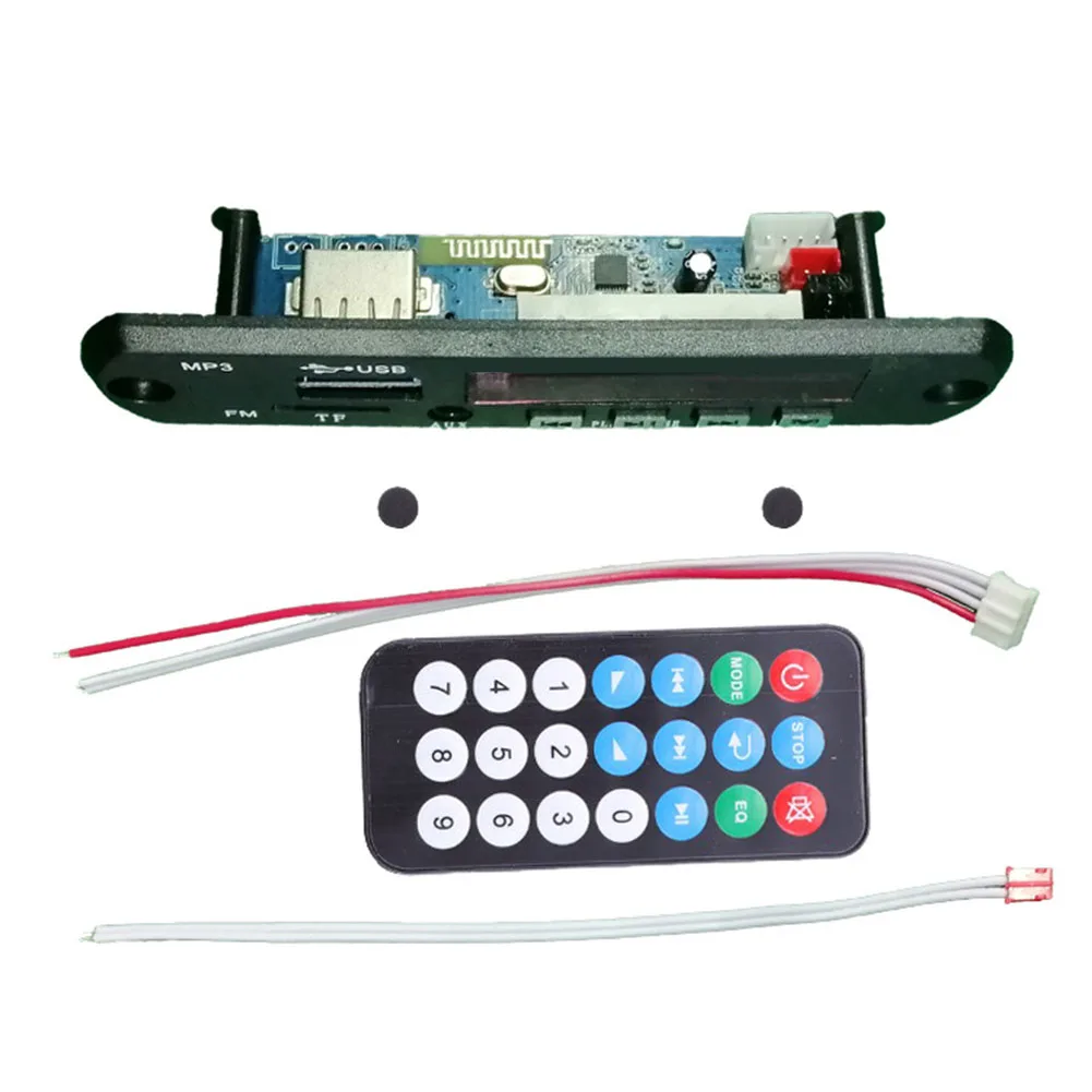 DC12V Audio Codec Remote Control Decoder Board Audio Module Support Power-off Memory Function Electronic Product