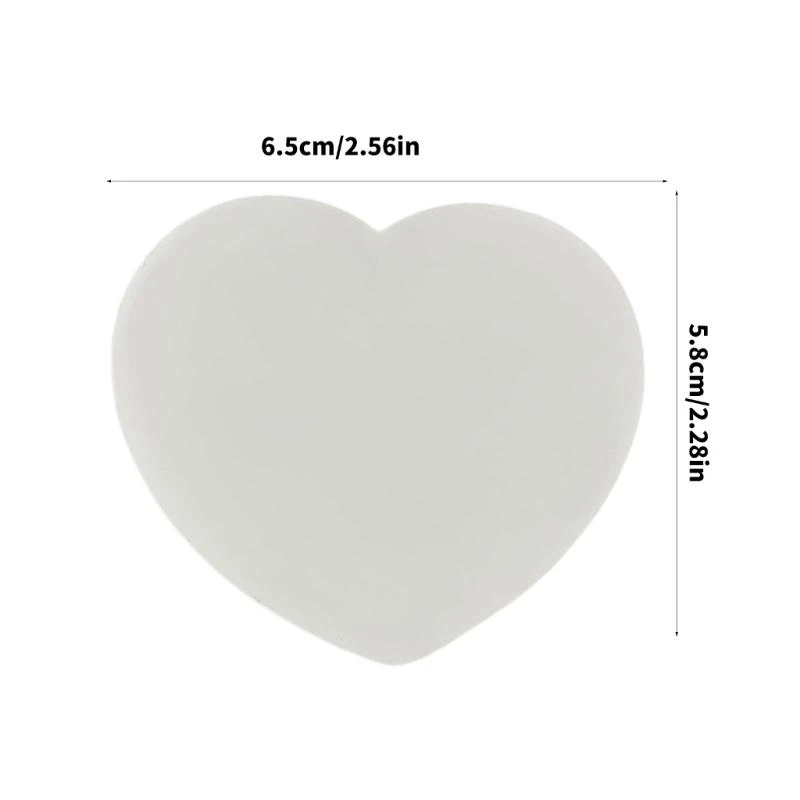 Nuota Prank Valentine's Day Heart Figurine Squeeze Toyty Gag Table Toy Decompressing Pinch Stress Toy Heart