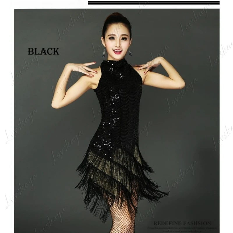 

Latin Dance Costume Women's Adult Spring and Summer Performance Costume Competition