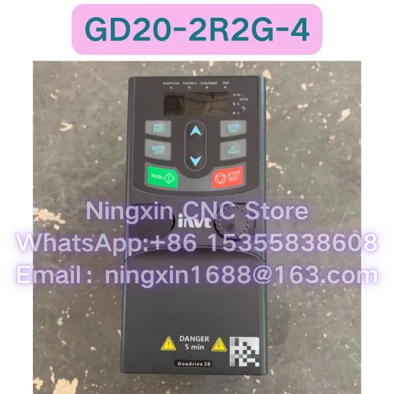 

Second-hand GD20-2R2G-4 inverter Functional test OK Fast delivery