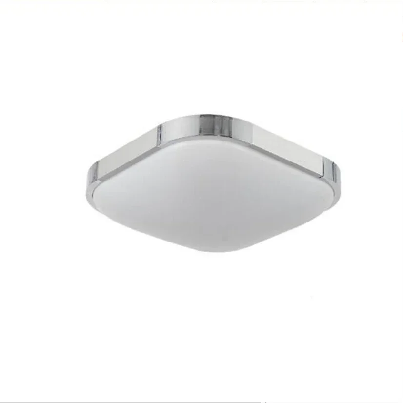 Silver Frame Super Thin Acrylic Modern LED Ceiling Light Indoor ing Lamps Bright White   Lamp110V220V 24W 36W