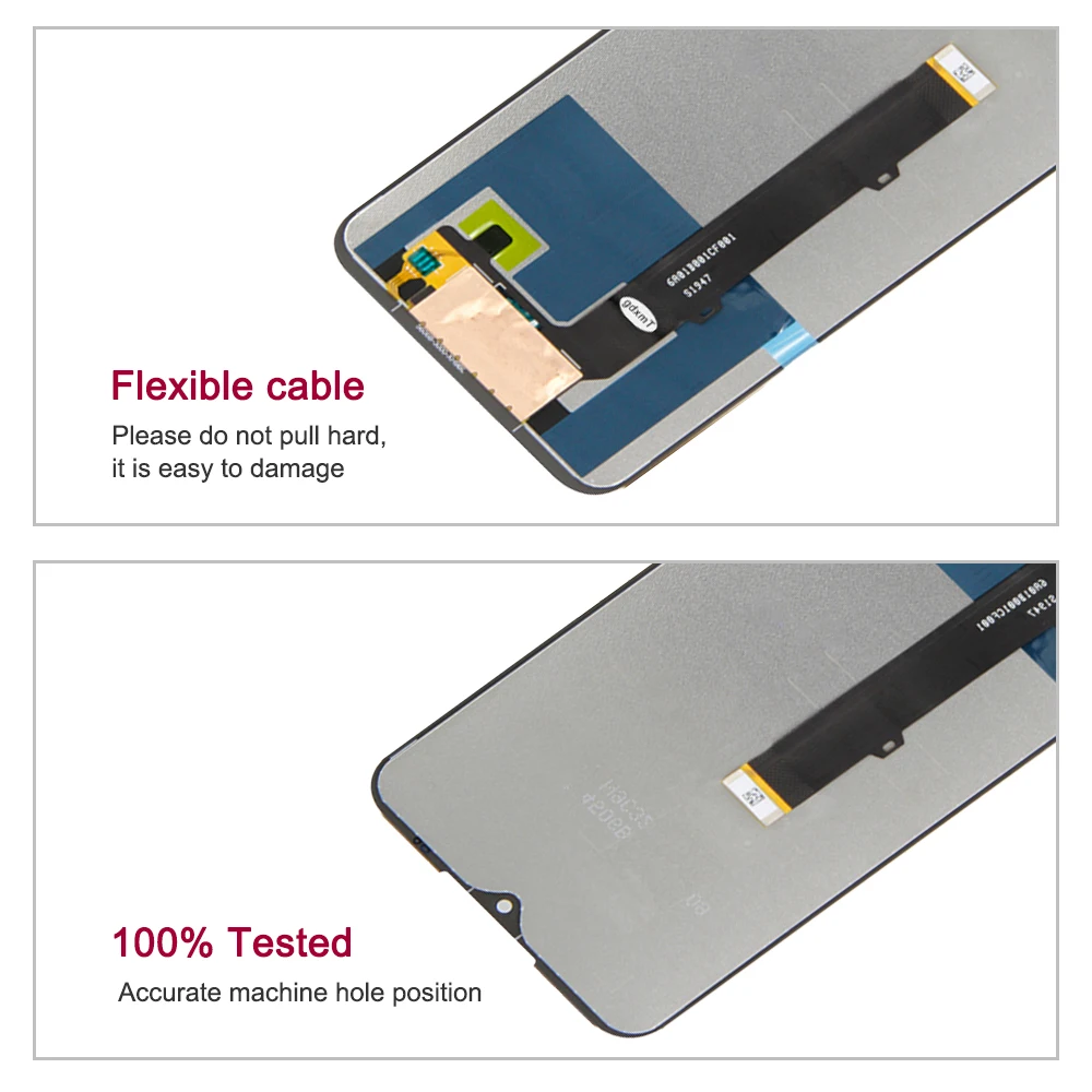 For LG K51 LCD Display Touch Screen Digitizer Assembly For LG Q51 Display LM-Q510N LCD Screen With Frame Replacement 100% Tested