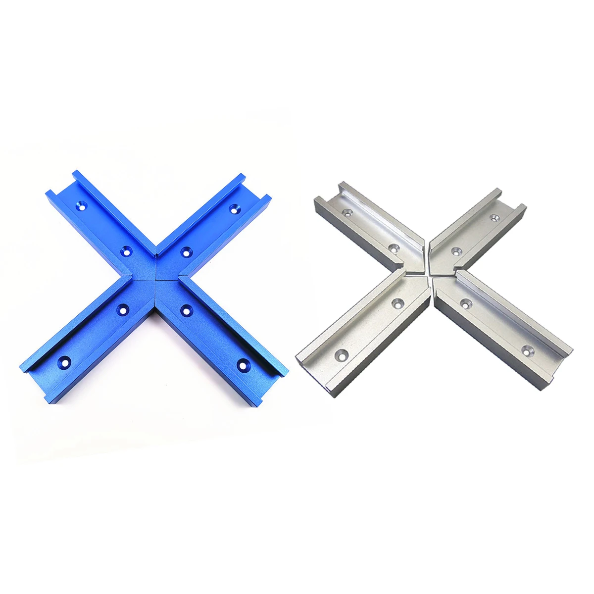 

1 pc Woodworking Chute 100mm Alloy Steel Cross Connector T-type Cross Kit Electric Circular Saw Flip Table Track Rod
