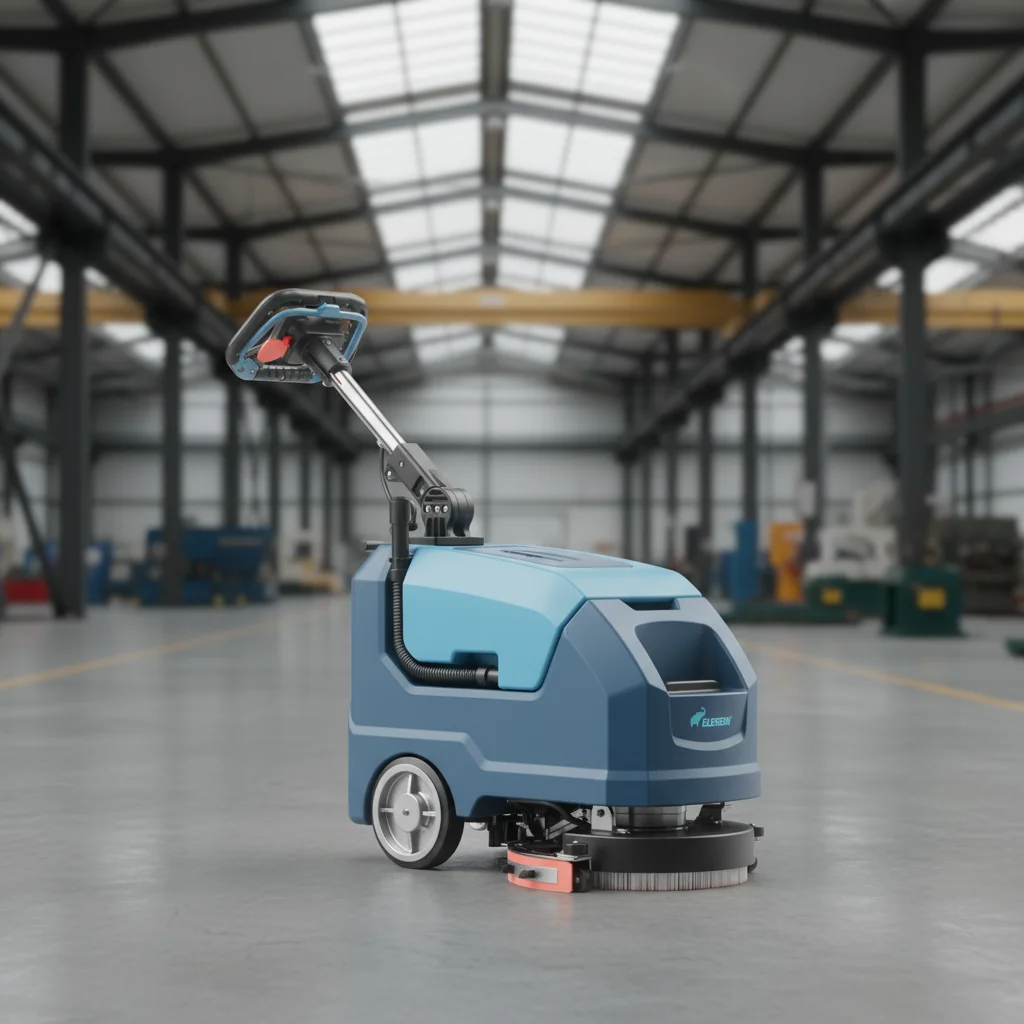 Industrial Floor Cleaning Automatic Rechargeable Floor Sweeper Commercial Road Scrubber Machine