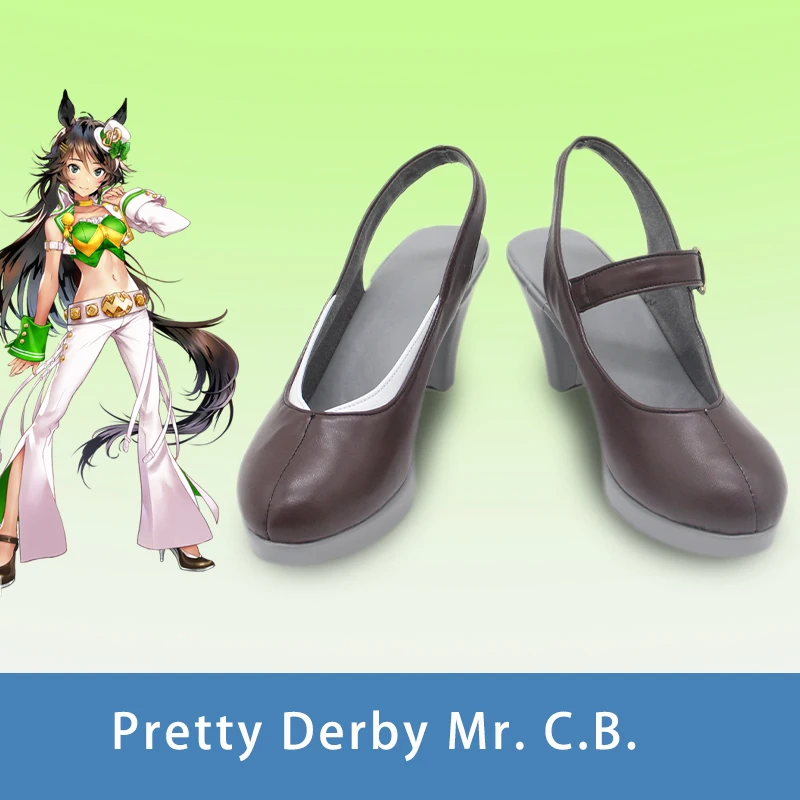 Spel Pretty Derby Mr. C.B. Cosplay Schoenen Laarzen Misutaa Shii Maga Voor Hallowmas Party Volwassen Vrouwen Mannen