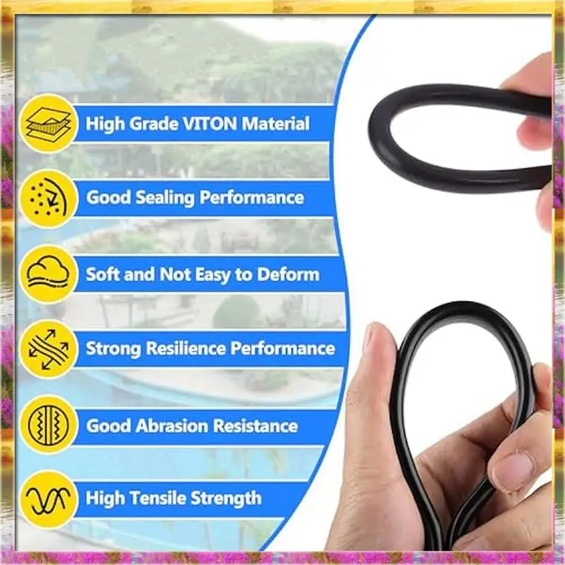 أغسطس لـ Zodiac Nature 2 Fusion، Fusion Soft، In-Ground، رؤية داخلية متوافقة مع 6 قطع R0586300 ياقة كبيرة O-Rin