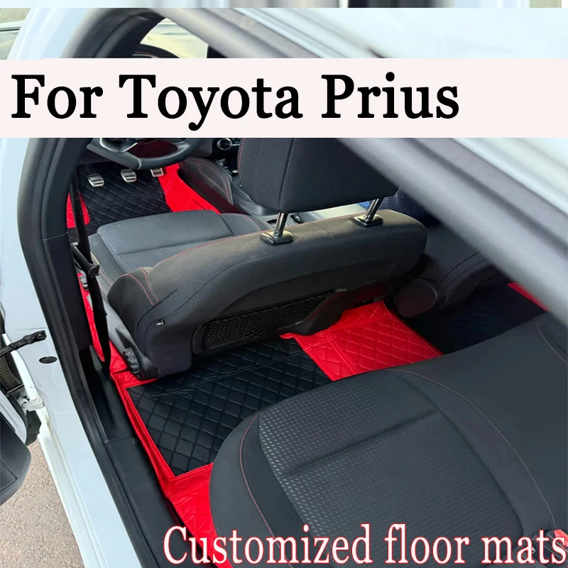 

Car Mats For Toyota Prius XW30 2010~2015 Auto Durable Carpet Rugs Leather Mat Anti Dirt Floor Pad Car Accessories 2011