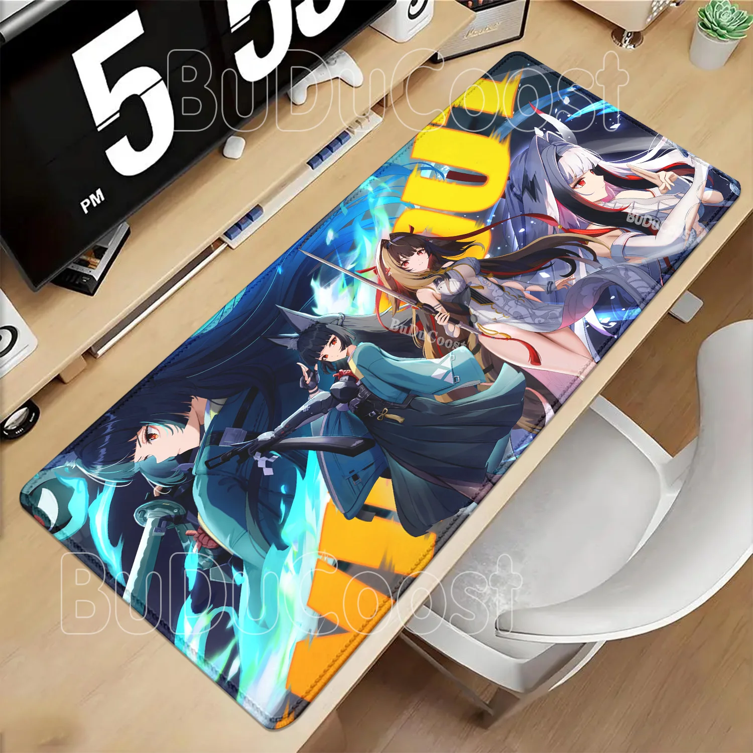 New Character Sexy Ye Shunguang Mouse Pad Anime Girl Zenless Zone Zero ZZZ Gaming Nonslip Base Mousepad Office Keyboard Desk Mat