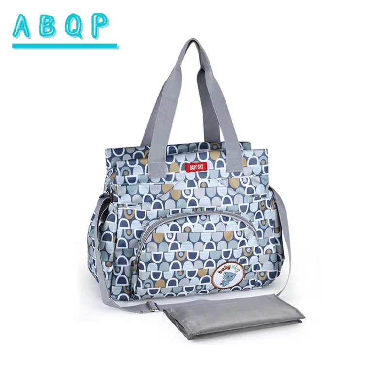 New Diaper Bag Handbag Cartoon Cute 2-piece Baby Diaper Bag Large Capacity Multifunctional Outing Baby Products Storage Bag