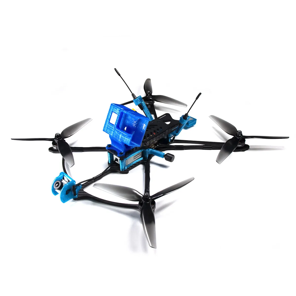 Hyperbola 7 Inch T800 Carbon Fiber FPV Frame, Integrated Aerial Photography Quadcopter Frame