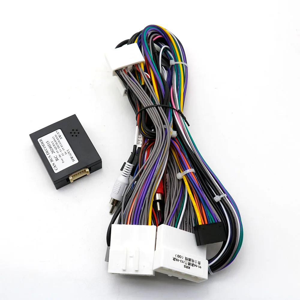 

Автомобильный 16-контактный жгут проводов адаптера Canbus Box декодер для Nissan Murano 2011-2014 Android радио кабель питания