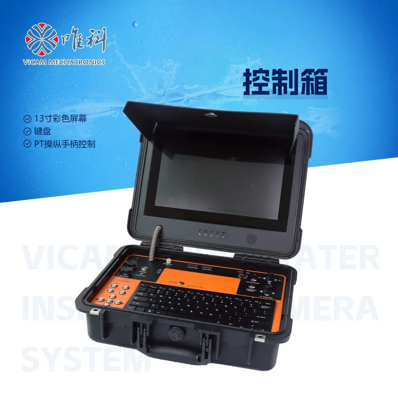 Câmera Vcall360 ° Endoscópio industrial com câmera subterrânea com câmera giratória