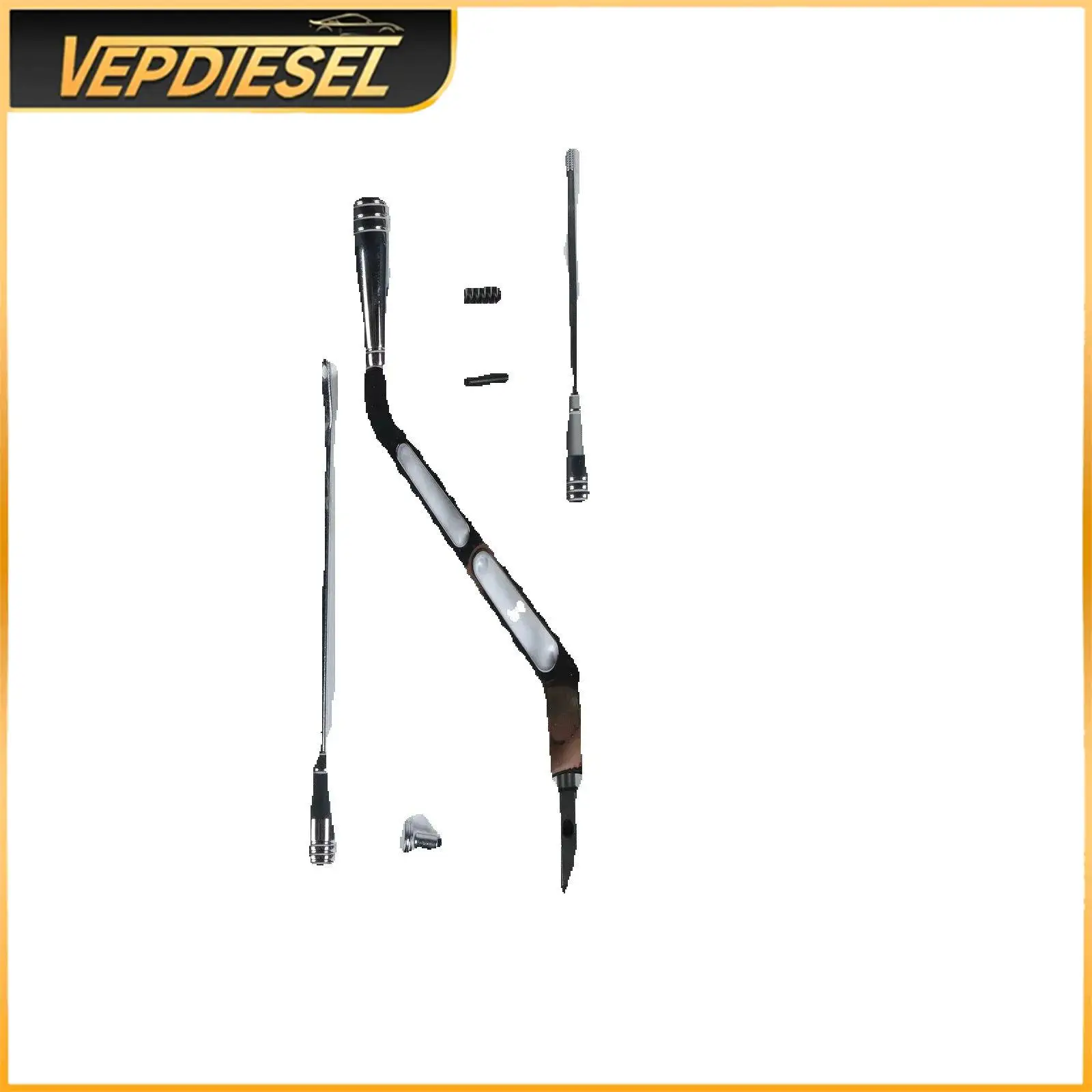 

Billet Aluminum Column Shifter Lever Turn Signal Hazard Tilt Kit for Chevrolet Buick Oldsmobile Cadillac 1967-1994