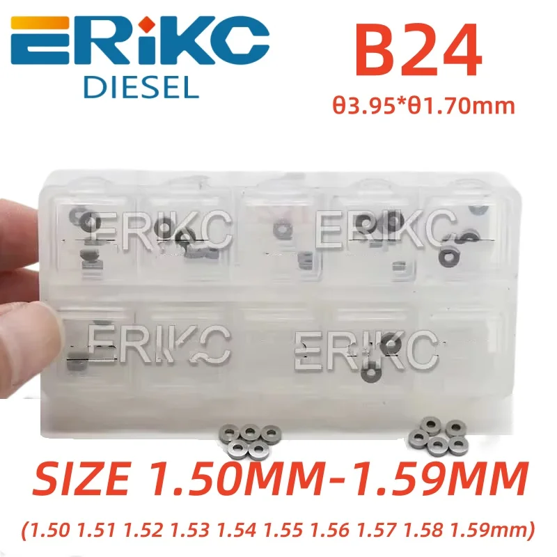 

B24 Valve Shim SIZE 1.50MM-1.59MM Common Rail Nozzle Washer 1.51MM 1.52MM 1.53MM 1.54MM 1.55MM 1.56MM 1.57MM 1.58MM