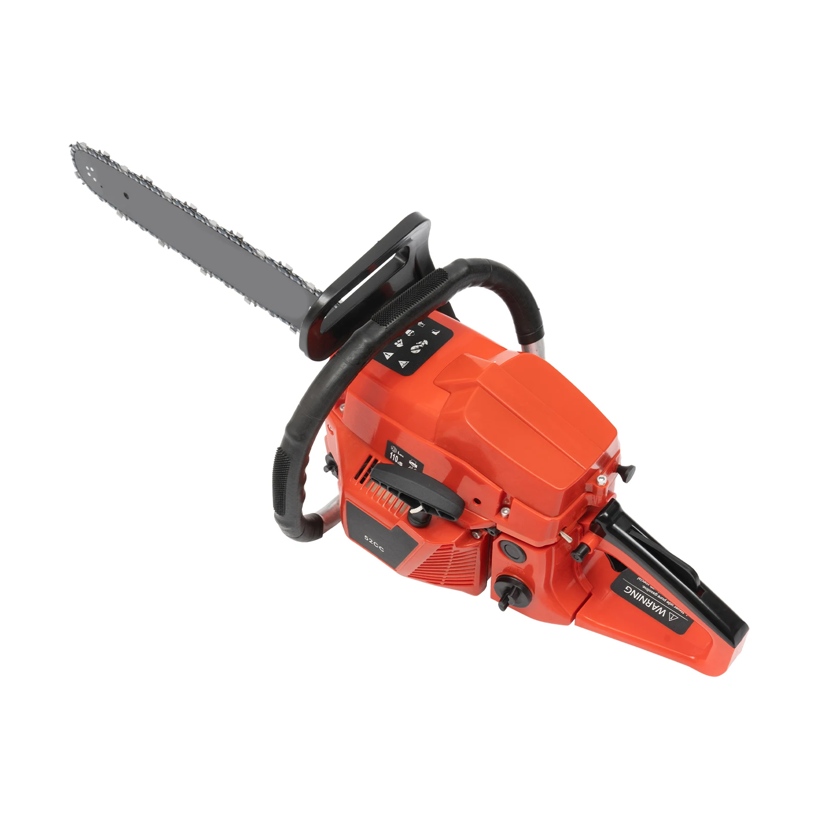 Gasoline Chainsaw, 52cc 2-Stroke Gas Chainsaw, 20 Inch Guide Bar, 2.2KW, 10500rpm, Auto Oiling System, Double Safety Switch, High Magnetic Flywheel, for Wood Cutting, Logging, Tree Felling, Farm, Garden, Forestry, Durable