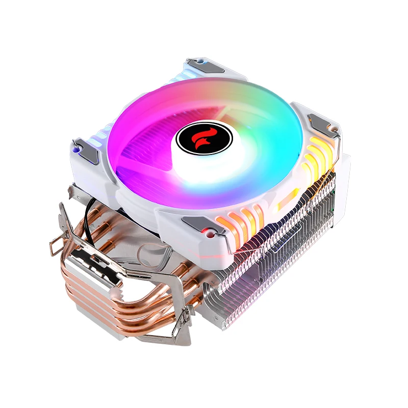 HNHU CPU Air-cooled Processor 4/6 Heat Pipes Radiator AM4 Cooler ARGB 120mm Fan 4 pin/PWM install LGA115x 1200 1700 2011 X79 X99
