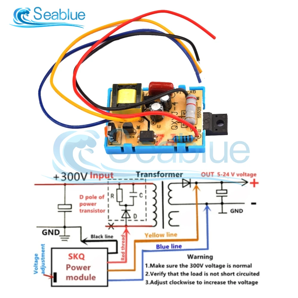 High Power DC 5V-24V Universal 14-60 Inch TV LCD Switch Power Module Universal EVD Power Supply Receiver DC Sampling