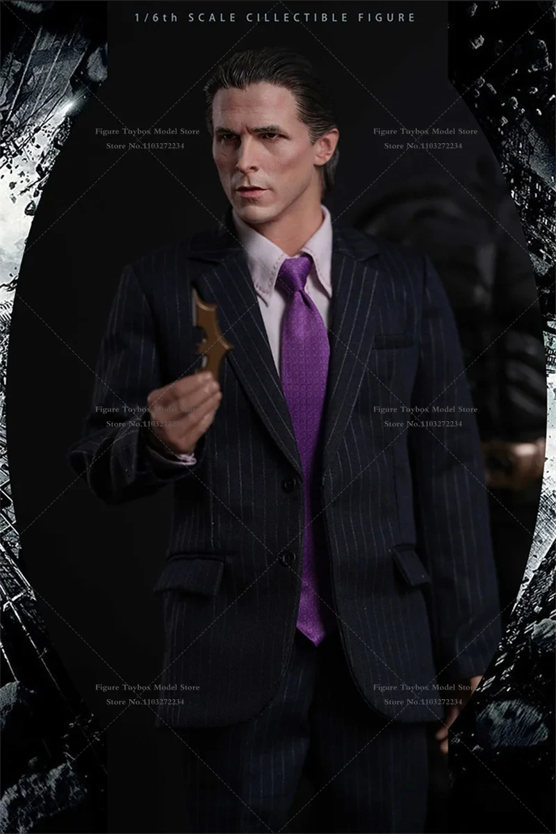 Ghost Toys GH-010 1/6 Bruce Wayne Action Figure Stripe Official Suit Cloth Action Figure 12