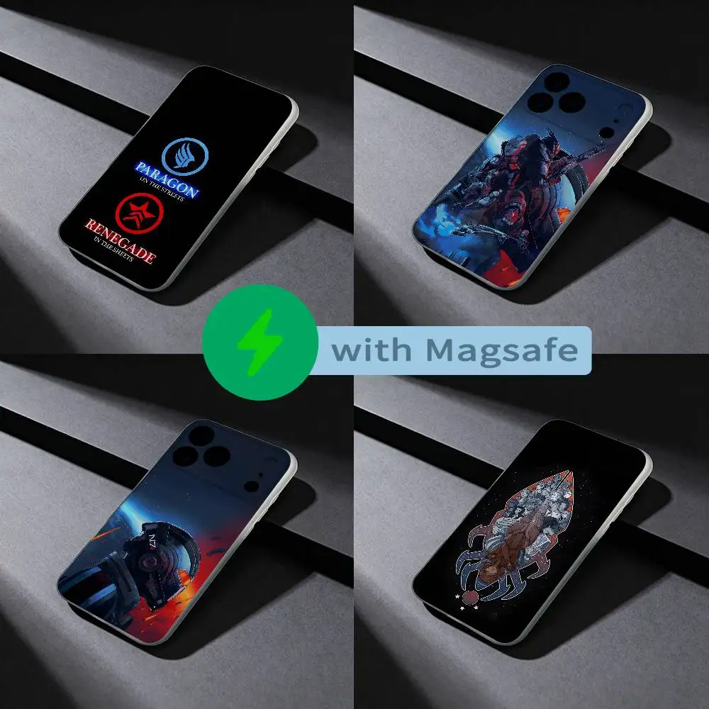 

N7 M-Mass Effect NT1464 Phone Case For iPhone 17,16,15,14,13,12,X,XS,Pro,Max,Plus,E,Air,Mini with Magsafe Magnetic Liquid TPU