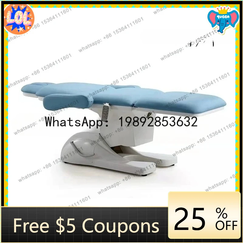 AB  Electric beauty salon special massage bed beauty salon multi-function lifting bed folding tattoo bed examination