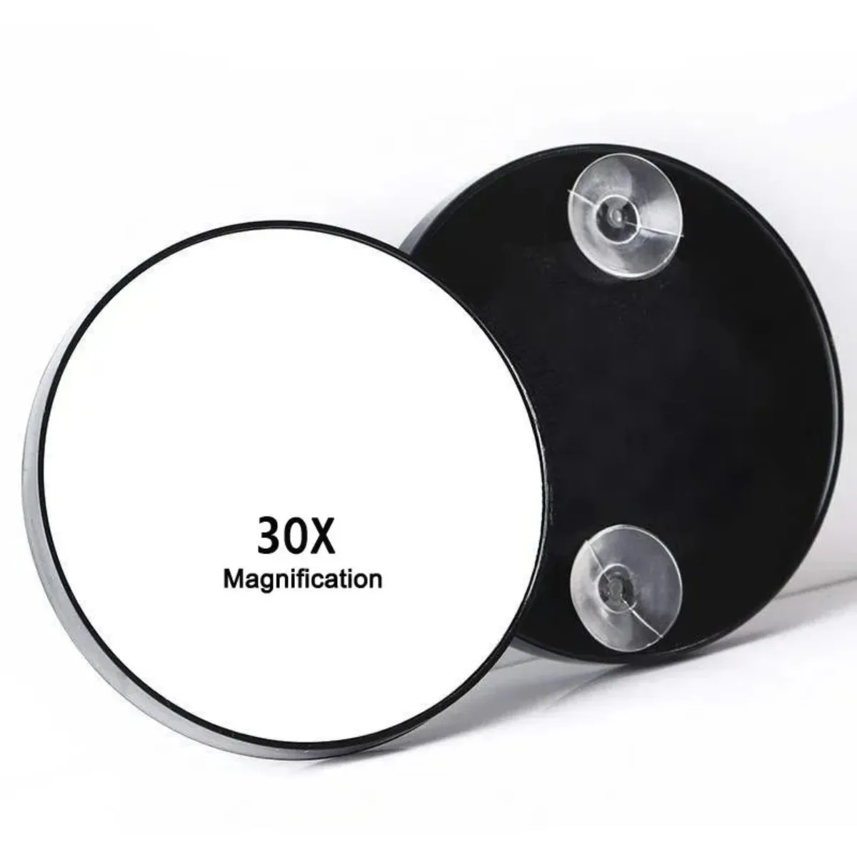 30x Magnification Mirror With Suction Cup Bathroom Makeup Mirror Blackhead Magnifying Compact Remove Acne Pores Tool