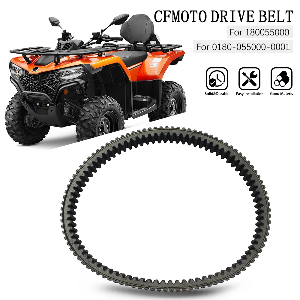 

0180-055000-0001 0180-055000-0002 0180-055000-0004 Parts Drive Belt For CFMOTO CF400 450L CF500 CF600 CFORCE UFORCE ZFORCE 400