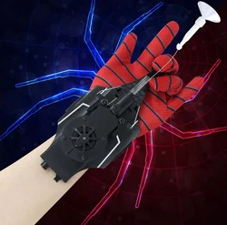 Wrist Launcher  Shooters Peter Parker Cosplay Props Shooting Device Toys For Children GiftsSpider Silk Launche Toy Web Shooters