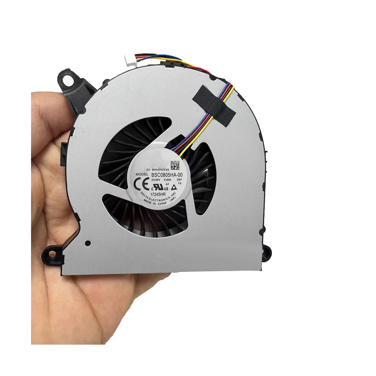 CPU Cooling Fan for Intel NUC8I7BEH NUC8 I3 I5 I7 Computer Fan BSC0805HA-00 DC05V 0.60A 1Z24L9R 4 PIN