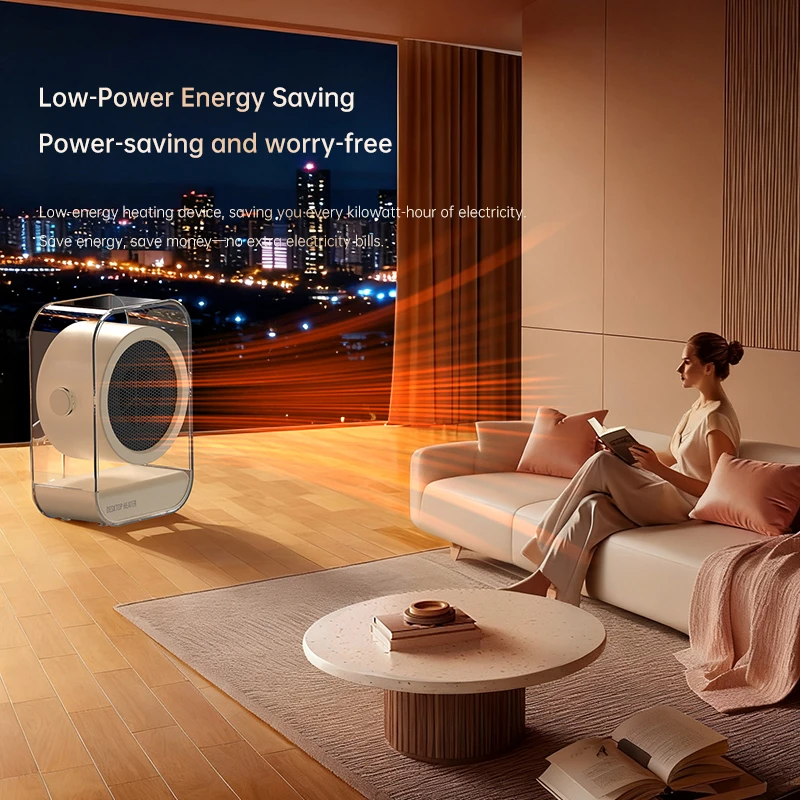 

Бытовой обогреватель Настольный обогреватель Мощный офисный электрический обогреватель для общежития Портативный энергосберегающий Быстрый нагрев Энергосберегающий