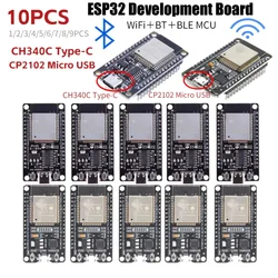 ESP-32 ESP32-S CP2102 CH340C Development Board ESP32 Bluetooth Wifi ESP32 Nodemcu Bluetooth Module ESP 32 30P ESP32 Type C