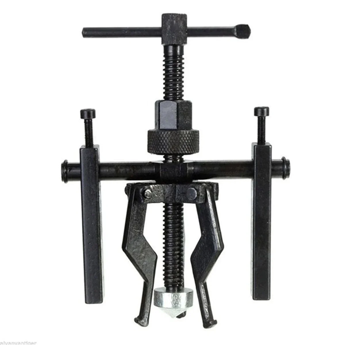 1pc Car Auto Carbon Steel 3-jaw Inner Bearing Puller Gear Extractor Heavy Duty Automotive Machine Tool Kit