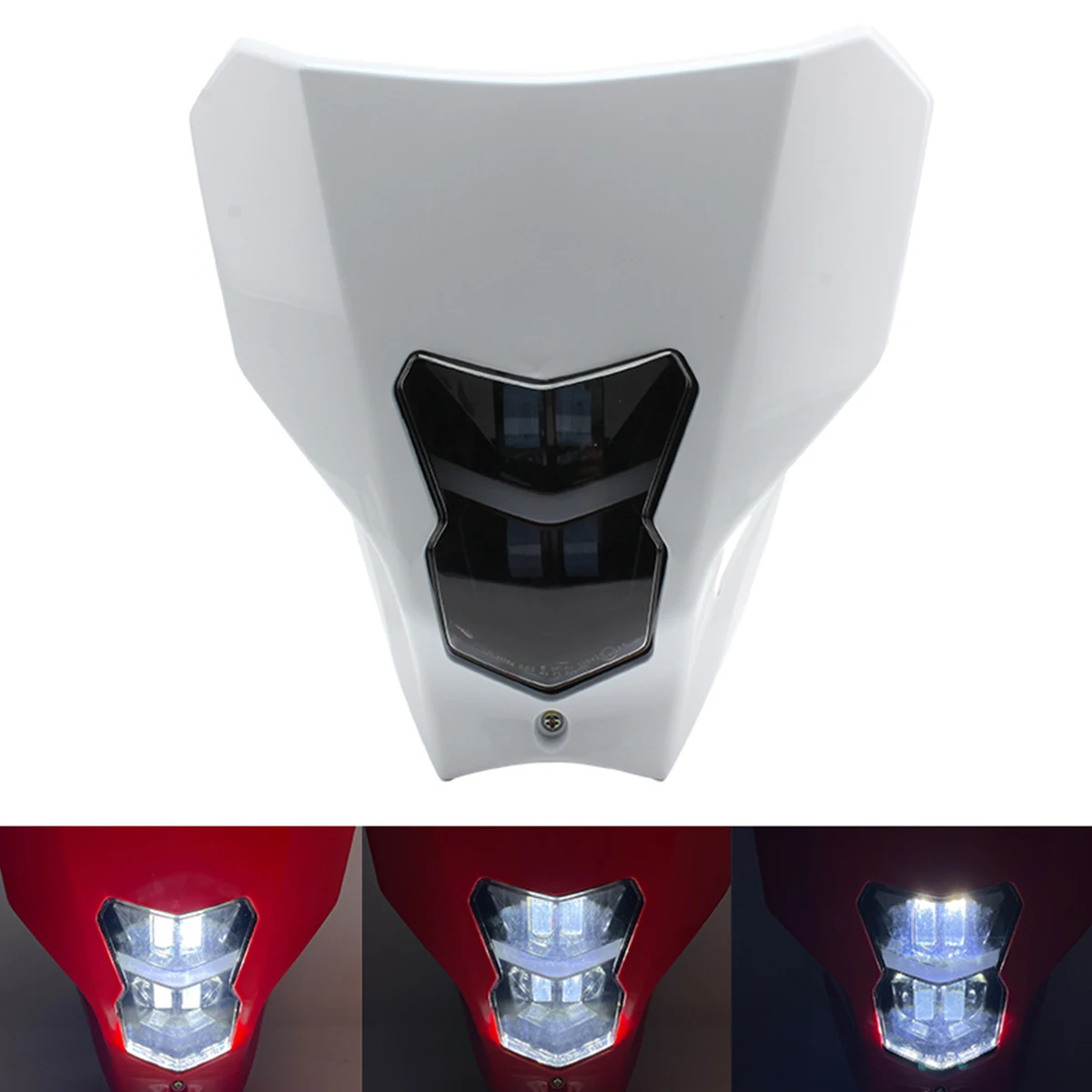 

Motorcycle Headlight Fairing LED Halogen Wick Headlamp For CRF450L CRF450XR CRF250R/LX Pit Dirt Bike Motocross Accessories