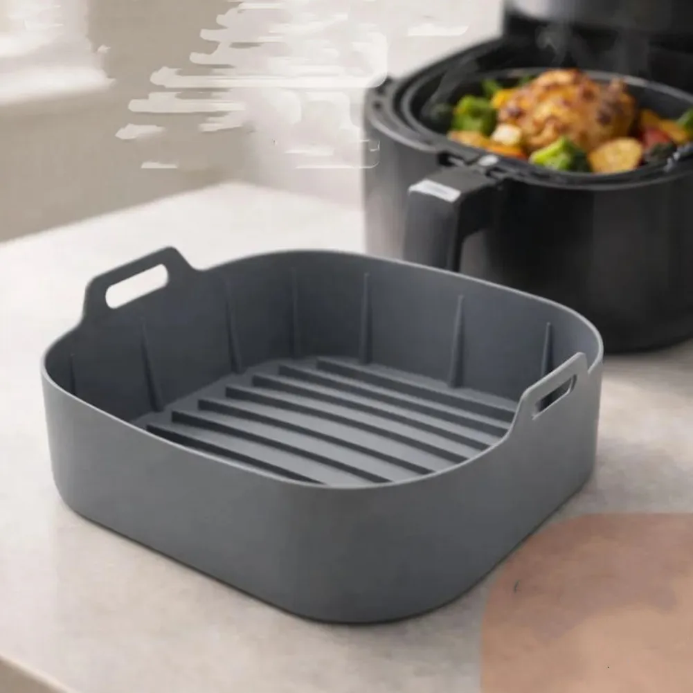 Home Kitchen Air Fryer Liner Silicone Baking Mat High-temperature Silicone Mat Temperature -40 To 230 Thickened Structure