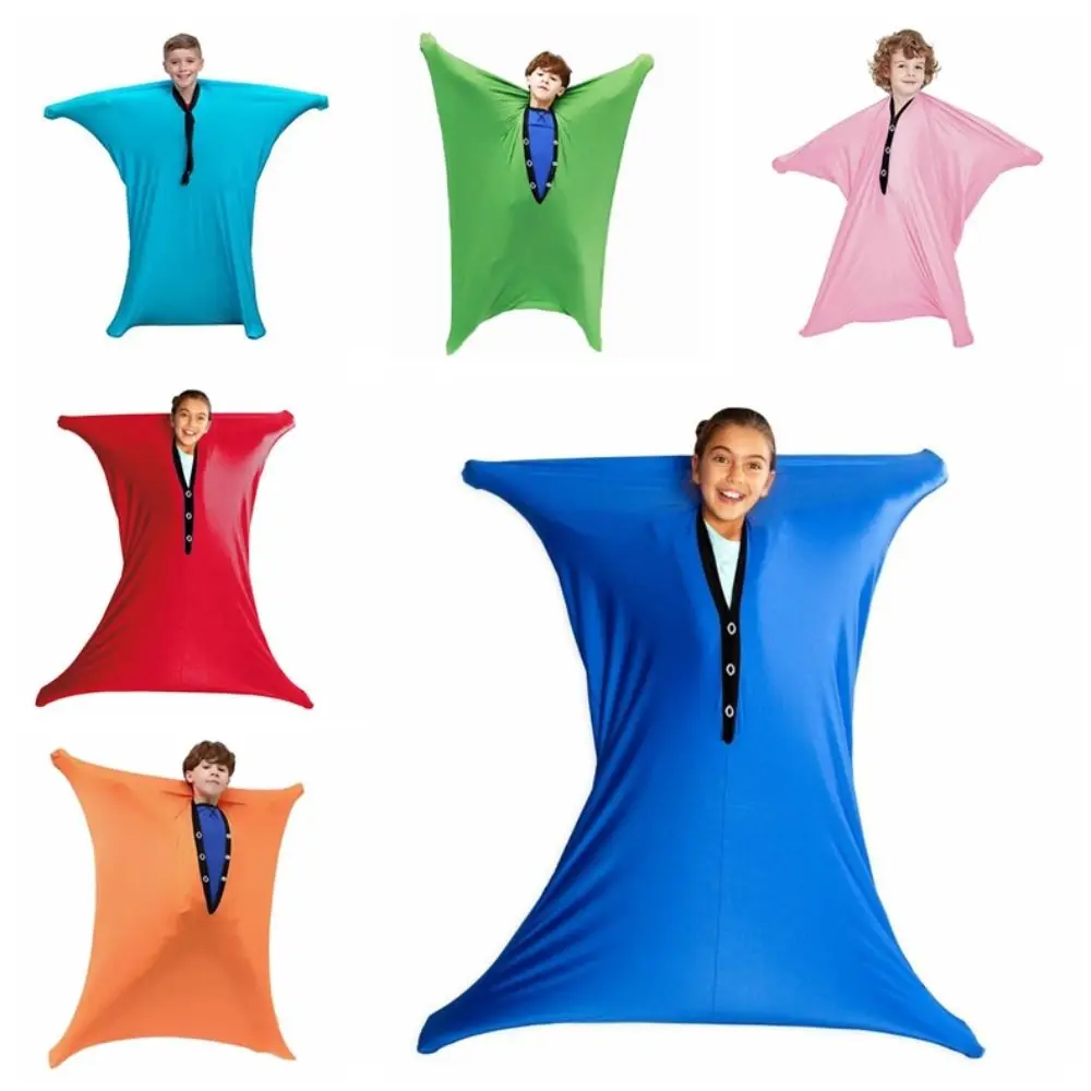 Image 7: Chaussettes sensorielles élastiques et extensibles, entraînement sensoriel humain, chaussettes corporelles pour l'autisme, sans couture, sac extensible