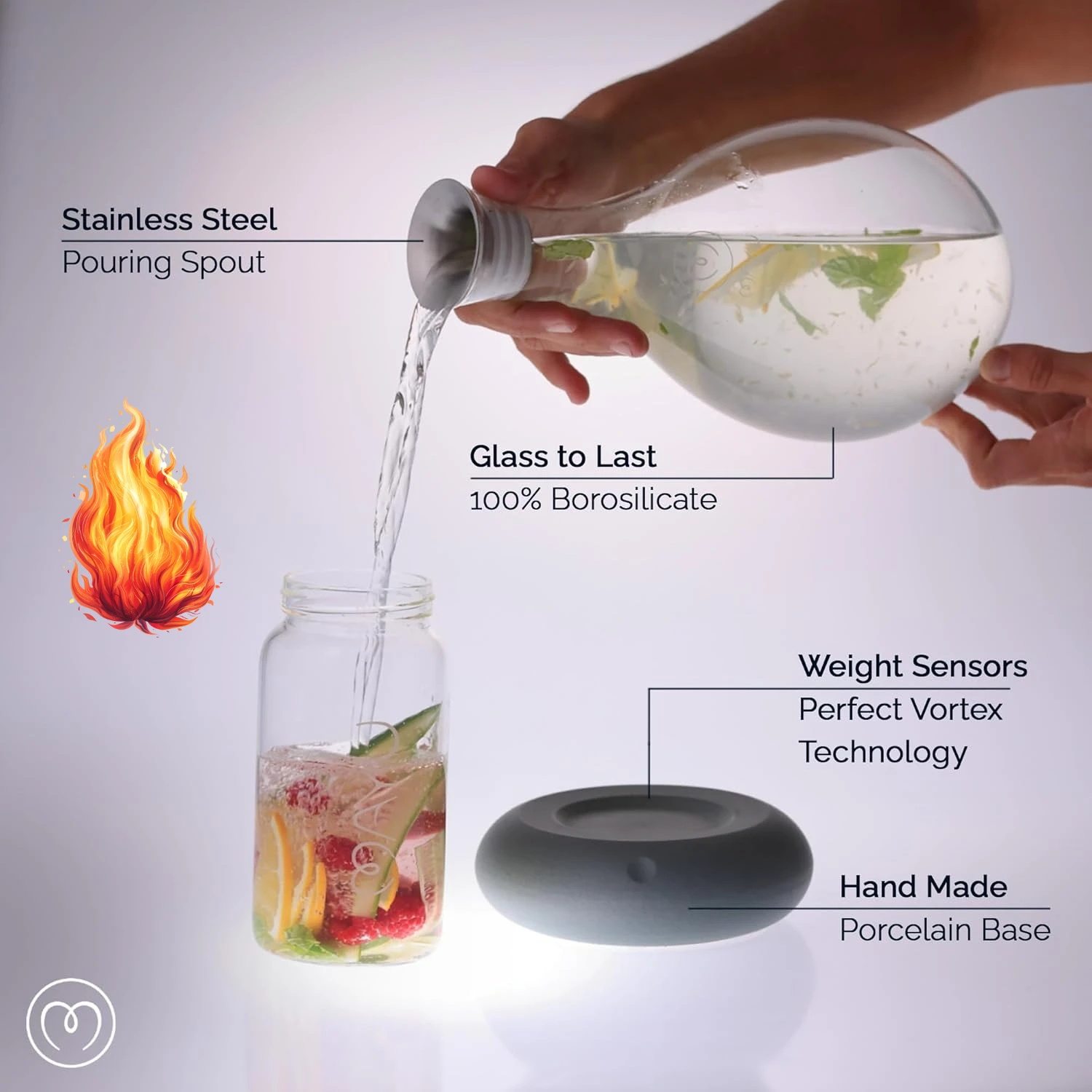 

Графин для воды Swirl Structured — первоклассный кувшин с инновационной технологией Vortex. Постфильтр обратного осмоса, аэрозирующая вода