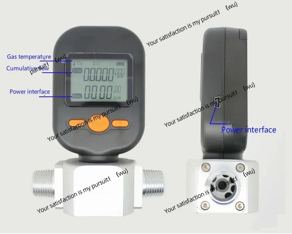 1 10/25/200 L/min, digital flow tester for air, oxygen, etc