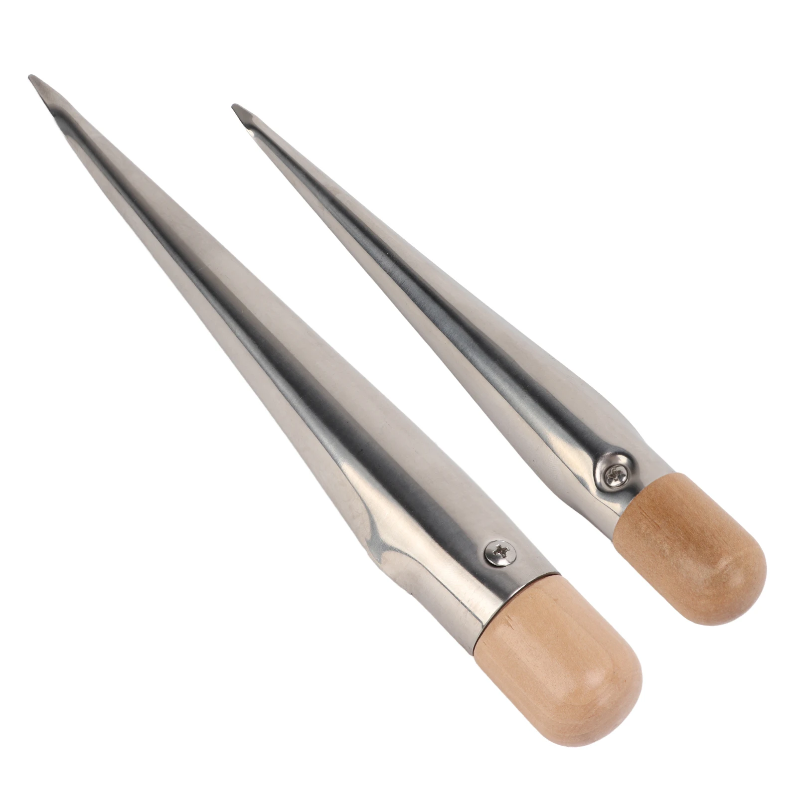 Marine Rope Splicing Spike 304 Stainless Steel Pom Plastic Handle Maintenance Tool for Boats Yachts Plastic Handle Splicing Fid