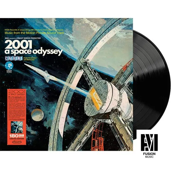 2001 A Space Odyssey Original Soundtrack LP Limited European Edition Brand New Vinyl Import Sci-Fi Score