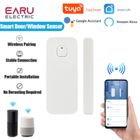 TUYA Smart WiFi Window Gate Door Sensor Open Close Detector App Notification Alert Security Alarm Smart Life Alexa Google Home