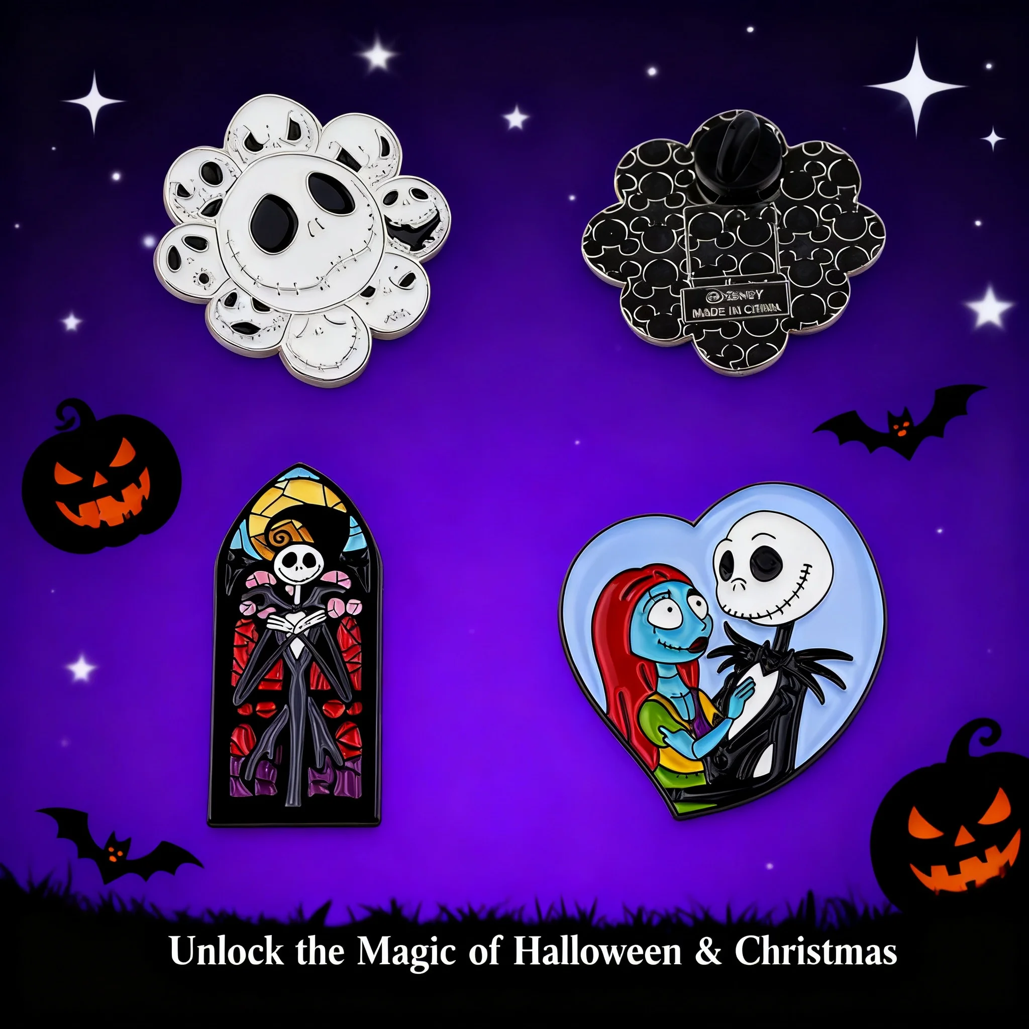 

Christmas Night Theme Alloy Brooch Pin Badge for Clothing Backpack Accessories Cross Border Oil Drop Enamel Lapel Pins Jewelry