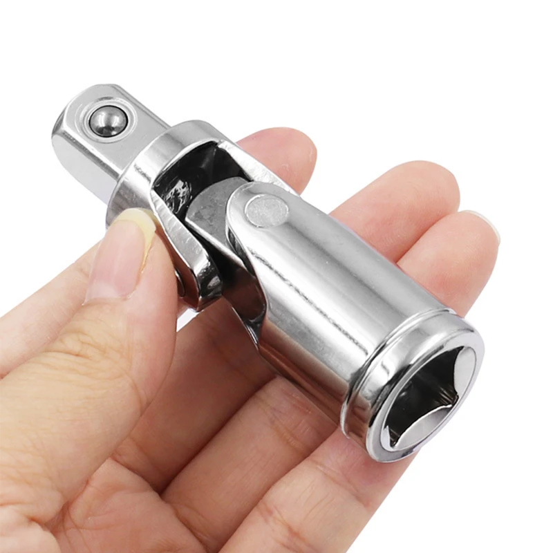 1PC/3PCS Universal Joint Set Ratchet Angle Extension Bar Socket Adapter Manual and Pneumatic Bendable Adapter Socket Tools