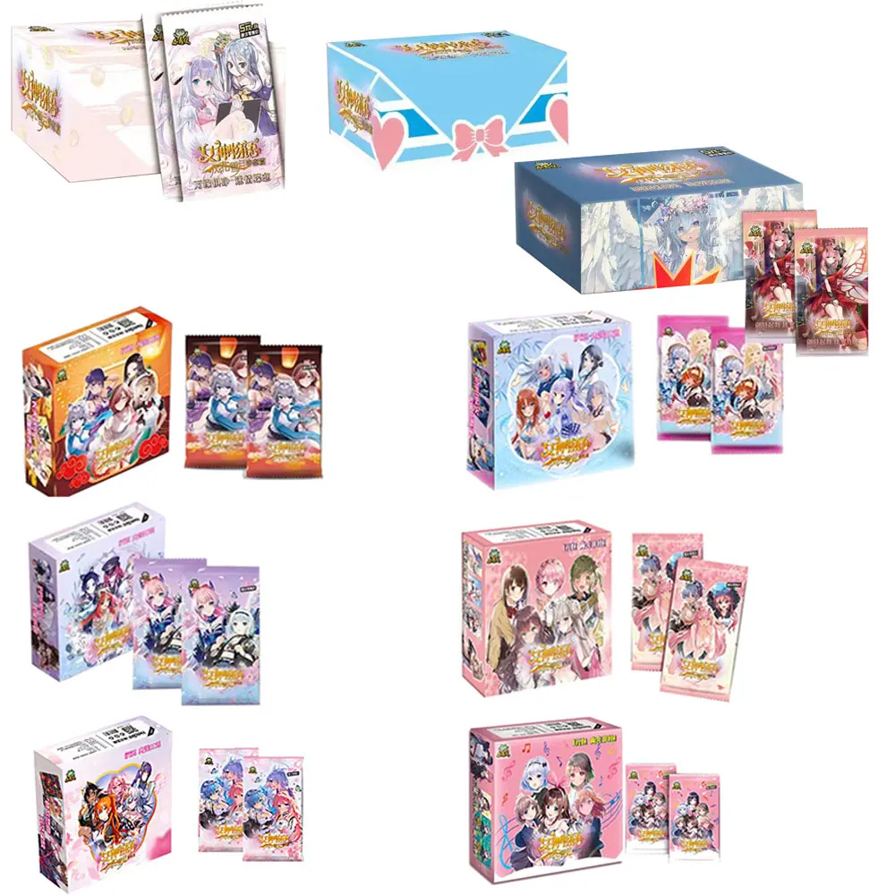 

New Goddesses Stories Cards Anime Girl Feast Sailor Moon Booster Box Tcg Game Card Kids Table Toys Family Birthday Gift