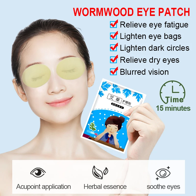 

10pcs=5bags Eyesight Patch Relieve Eye Fatigue Myopia Amblyopia Relax Eyes Mask Vision Patch Herbal Good Vision Eye Plaster A896