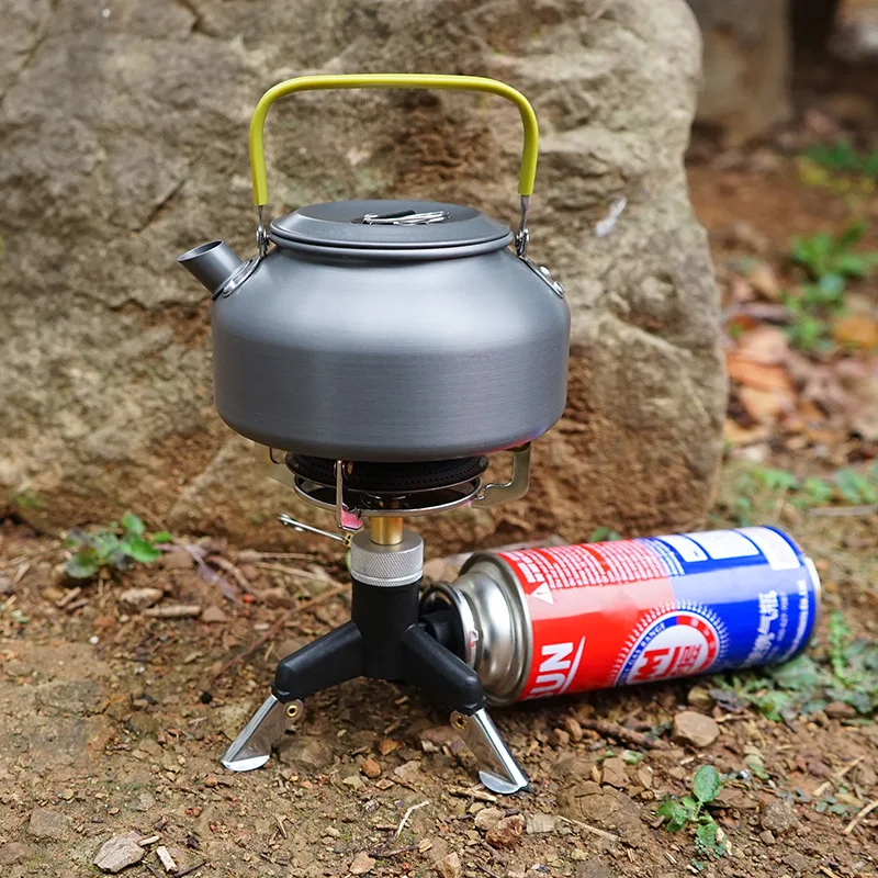 

Outdoor Tripod Gas Stove Connector Ultralight Tank Stand Adapter Three Legs Gas Tank Adapter Camping Tools Accessories