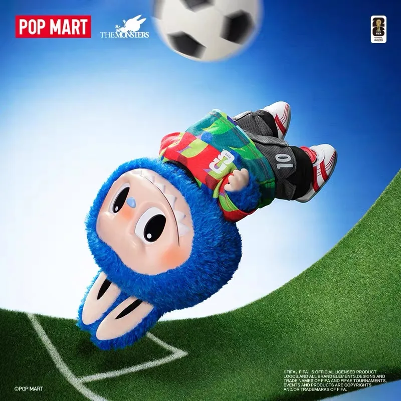 

2026 Genuine POP MART LABUBU FIFA Vinyl Plush Doll The Monsters Catch The Win Series Mystery Box Ornaments Decor Surprise Gifts