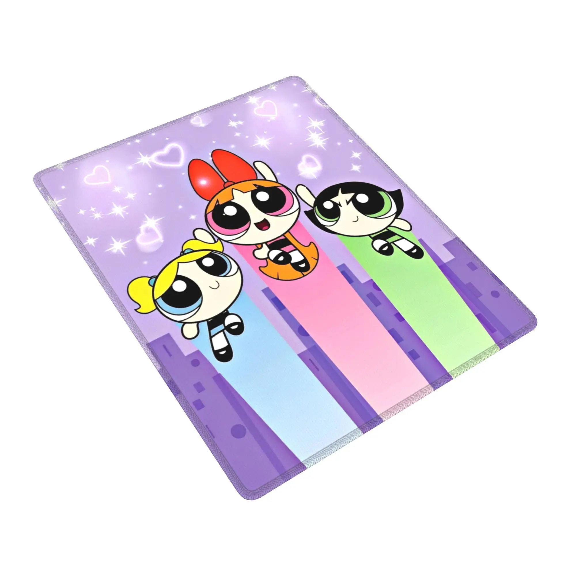 

Cartoon Cute P-Powerpuff Girls Gaming Mouse Pad Office Table Mat Waterproof Mousepad for Gamers